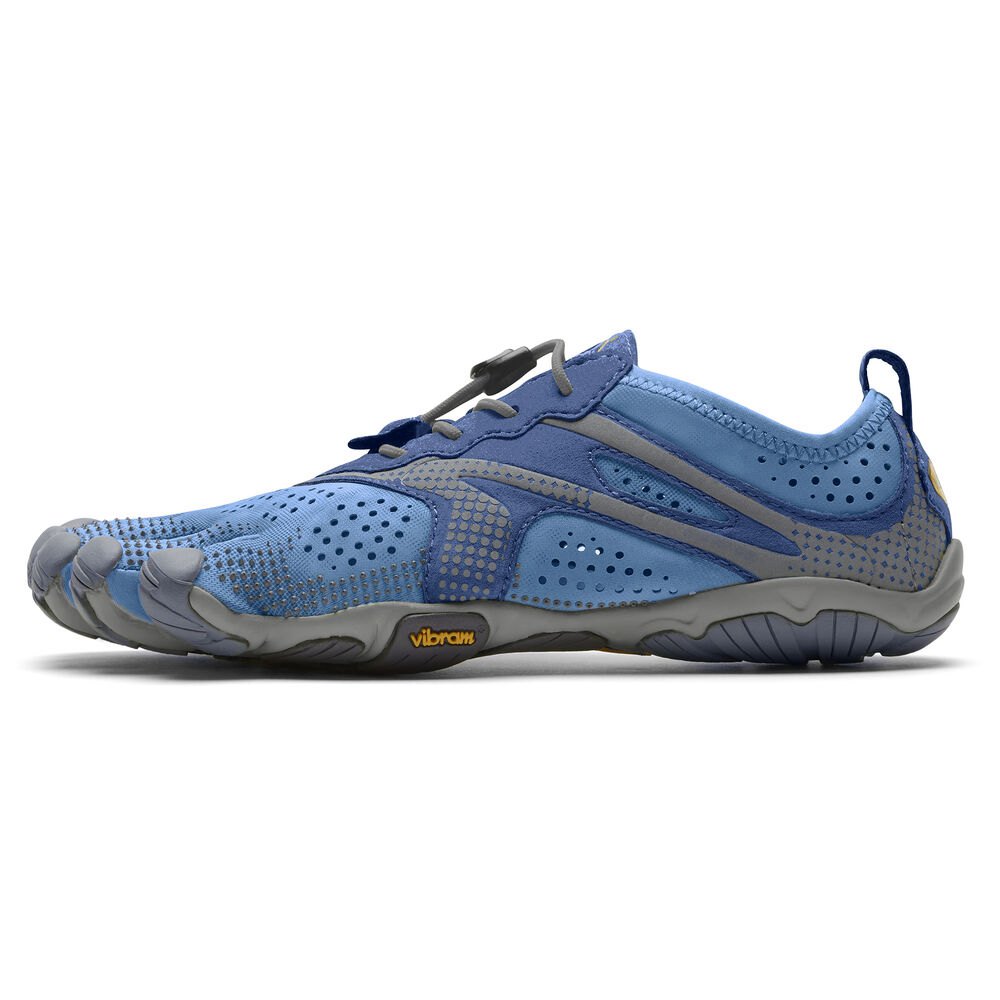 Vibram Five Fingers Womens Hiking Shoes - Blue - V-Run - 76948-CHOR